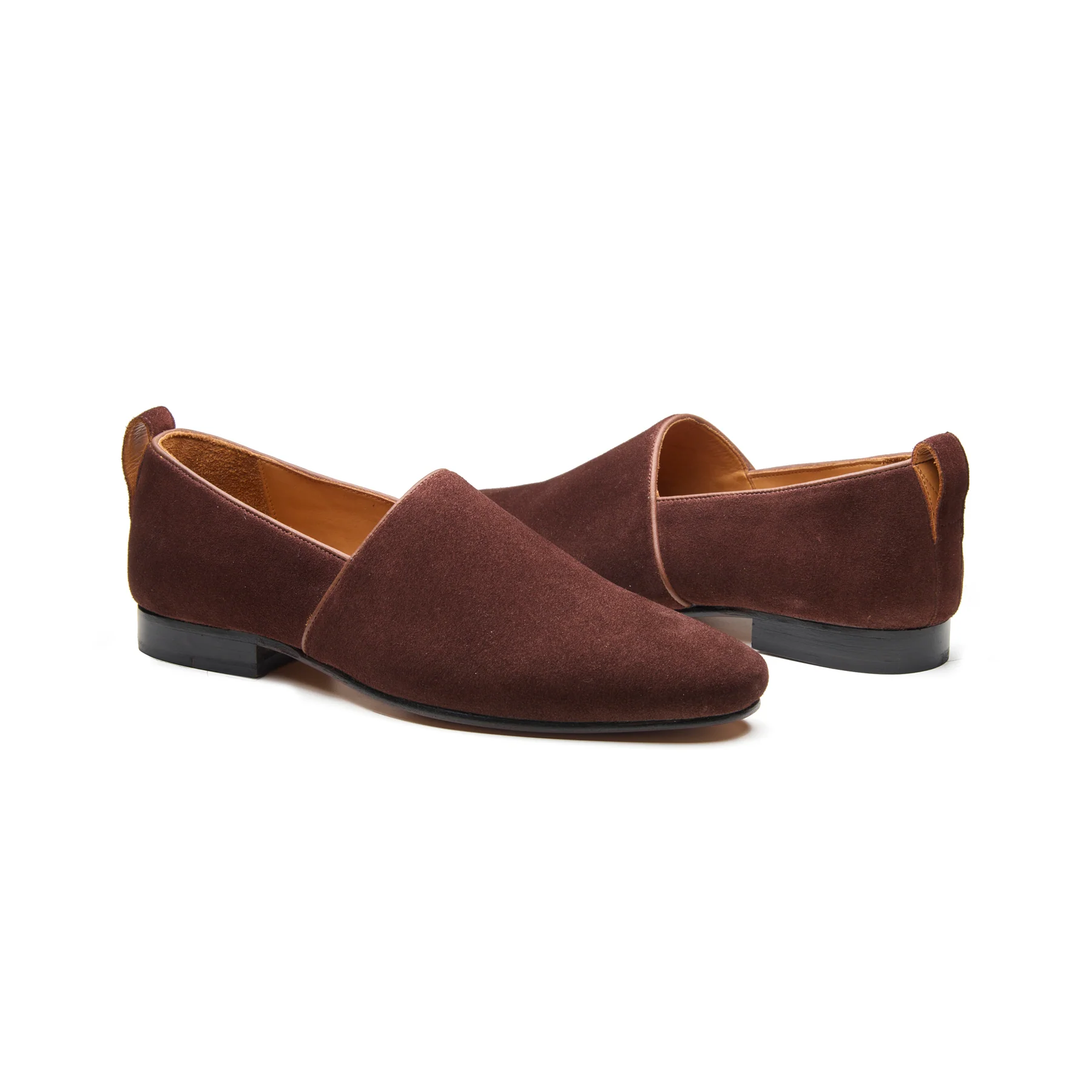 Rajputana Polo, Slip-On - Brown Suede | Rajputana Collection - Image 3