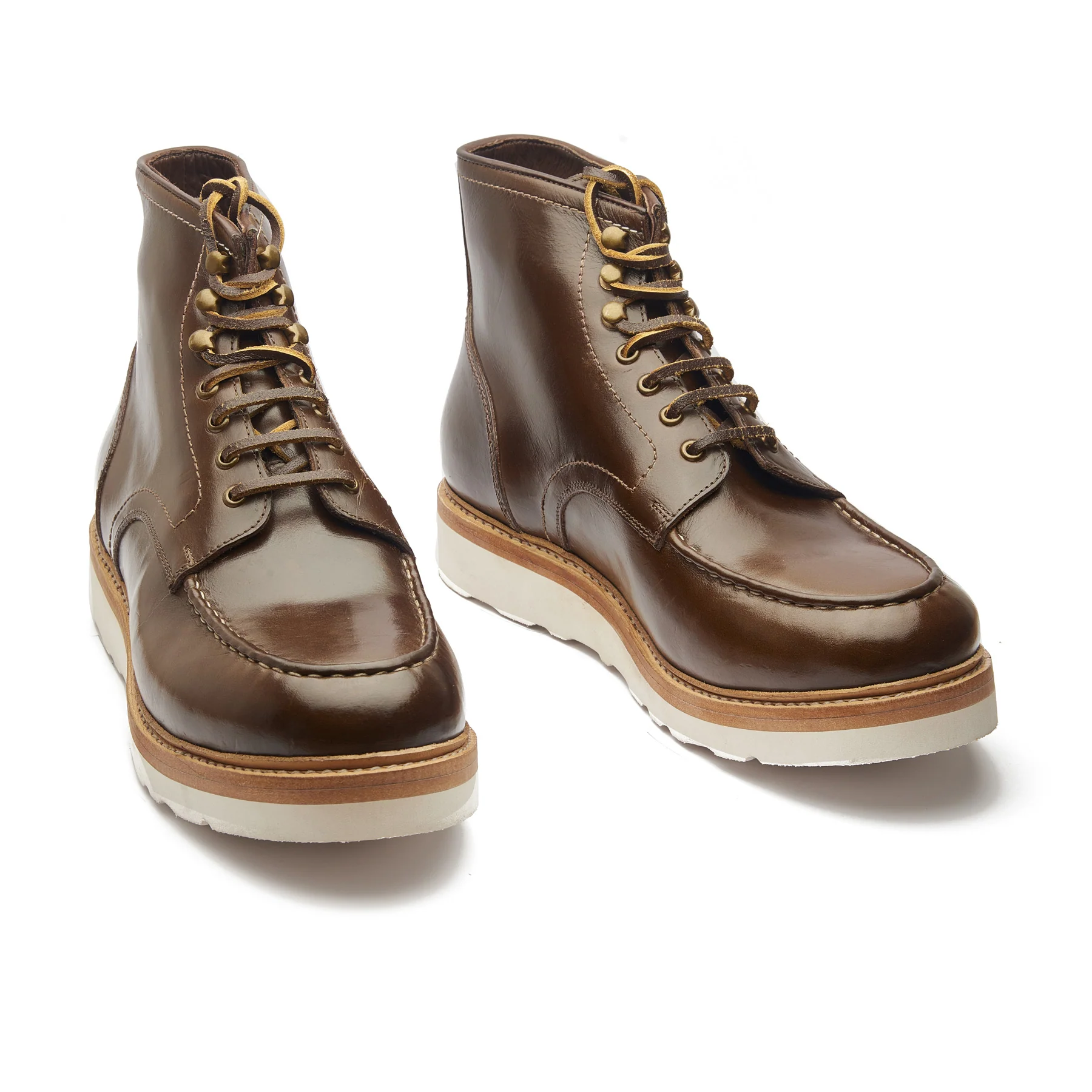 Dallas, Moctoe Boot - Olive Brown Chromexcel | Hand Welted Boots 2.0 - Image 4