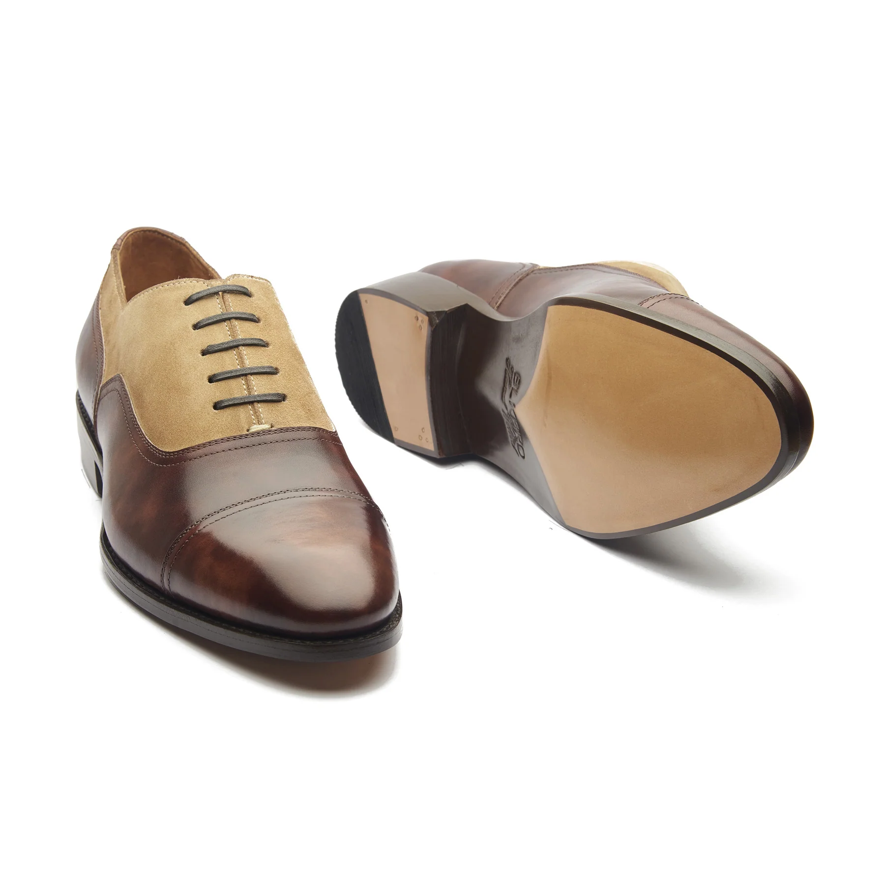Enzo, Contemporary Balmoral - Brown Museum Calf | Hand Welted Contemporary Classics - Image 5