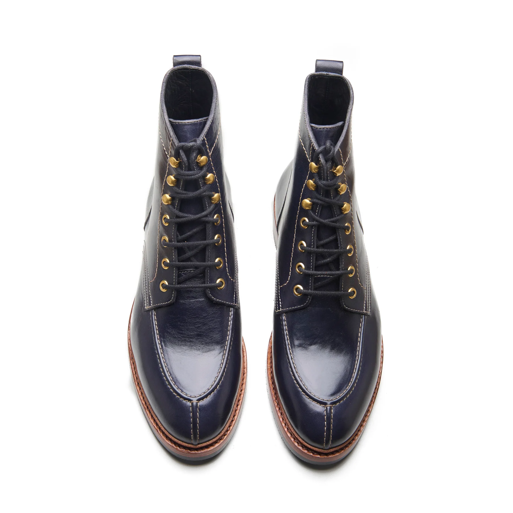 Fred, Norwegian Toe Boot - Navy Horserump | Boots 3.0 - Image 2