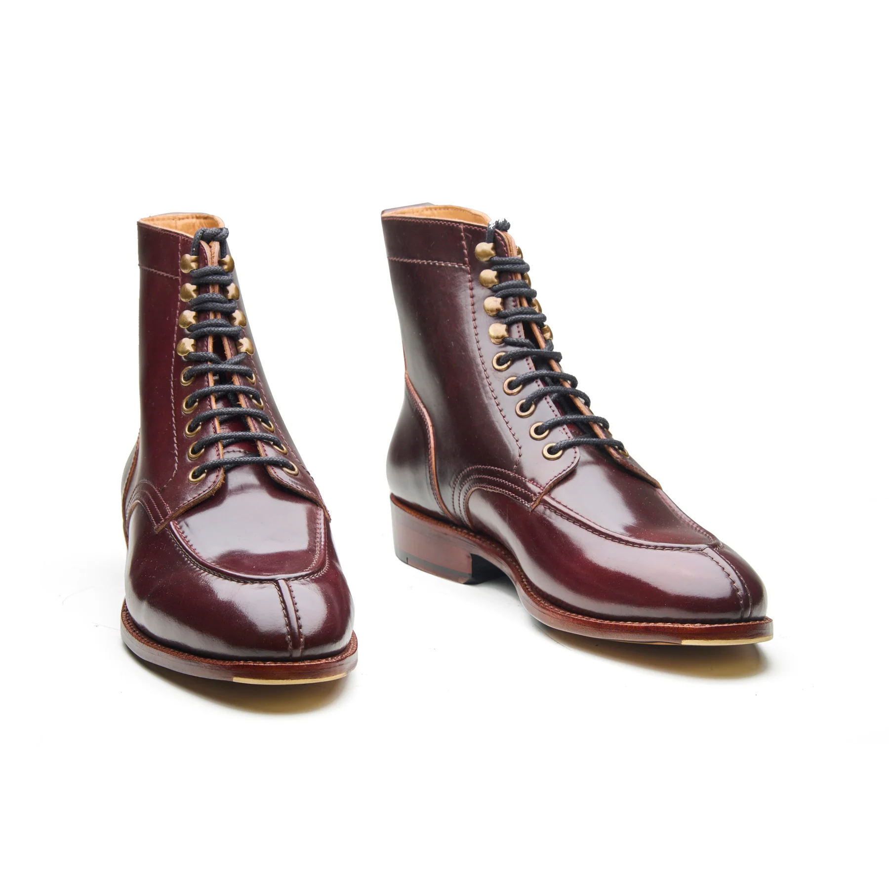 Fred, Norwegian Toe Boot - SHELL CORDOVAN COLOR#8 | CORDOVAN SERIES - Image 4