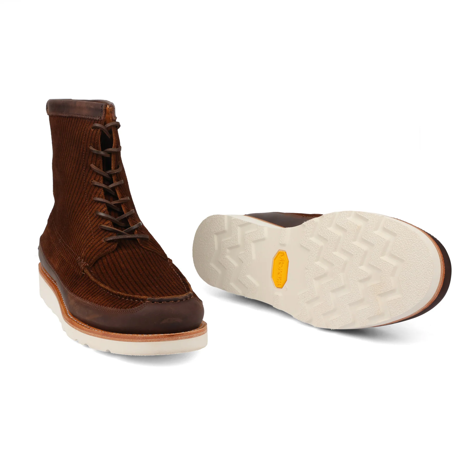 IOWA, Mocassin Boot - Thick Brown and Corduroy Suede | Boots 3.0 - Image 5