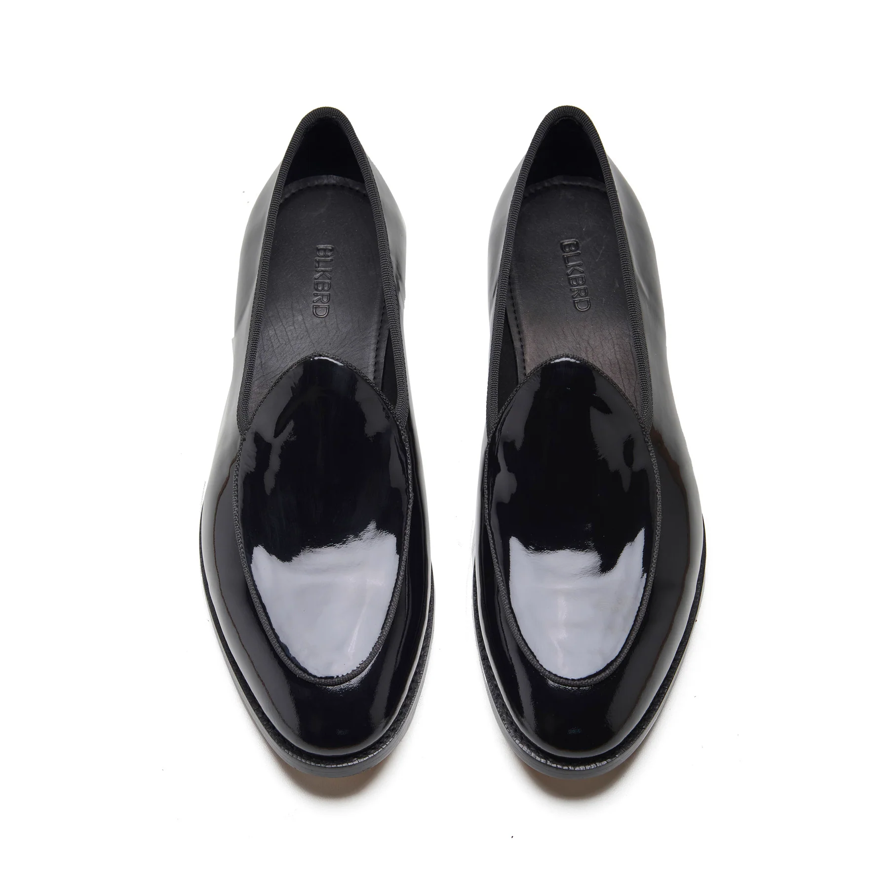Jules, Belgian Loafer - Black Patent | Tuxedo Collection - Image 2