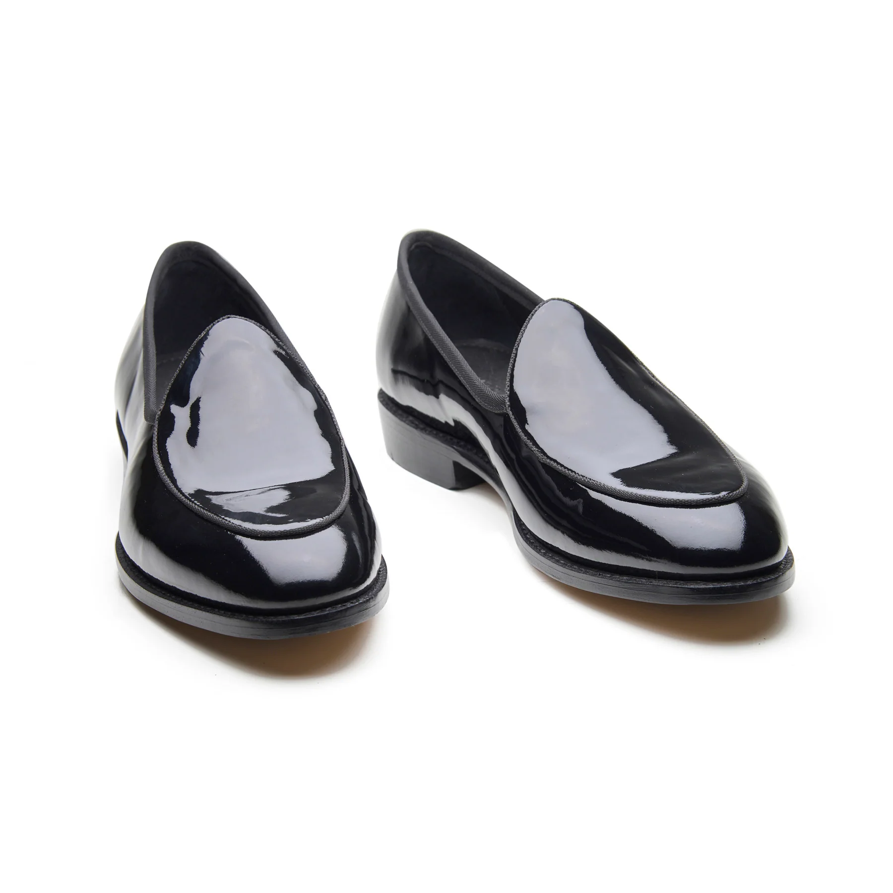 Jules, Belgian Loafer - Black Patent | Tuxedo Collection - Image 3