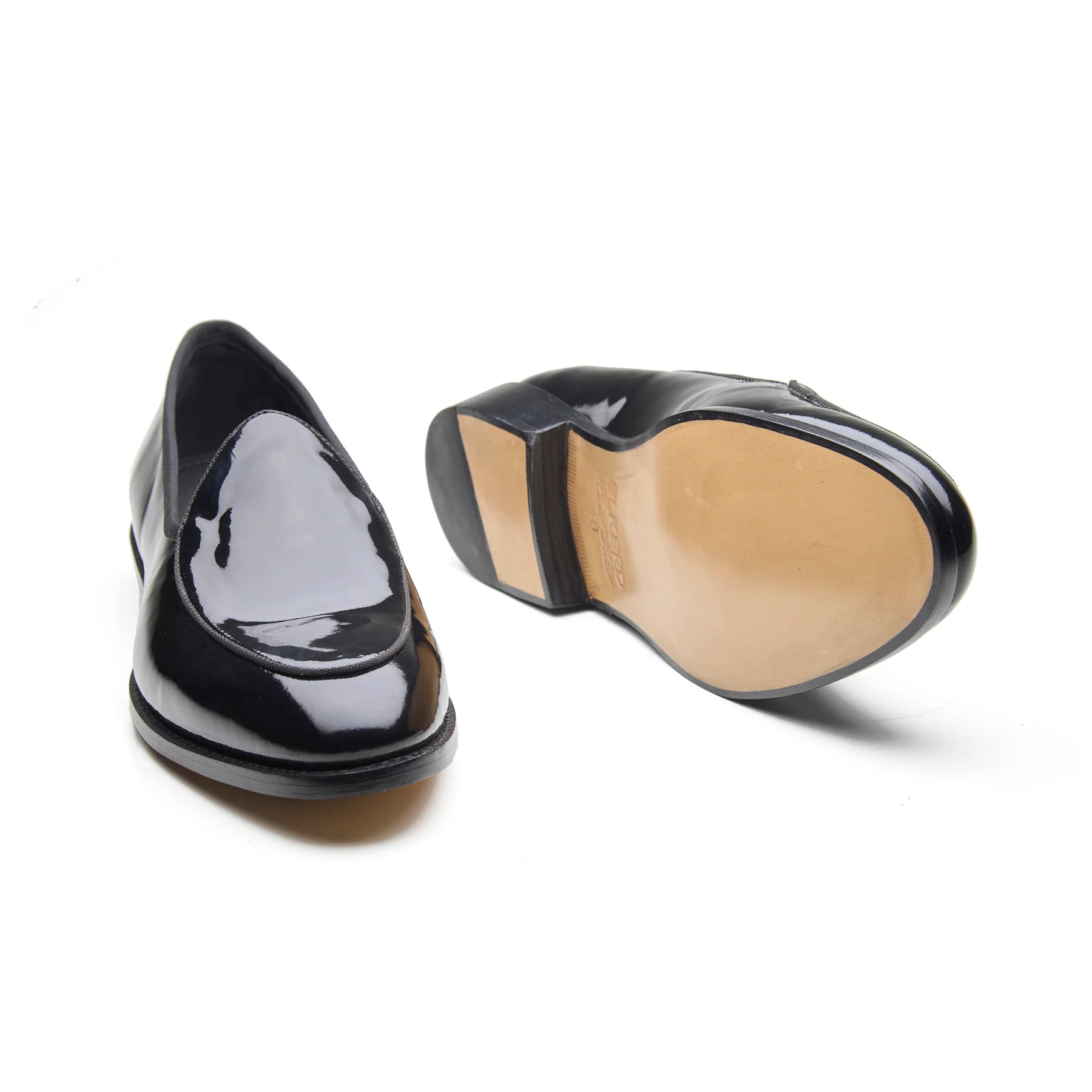 Jules, Belgian Loafer - Black Patent | Tuxedo Collection - Image 5