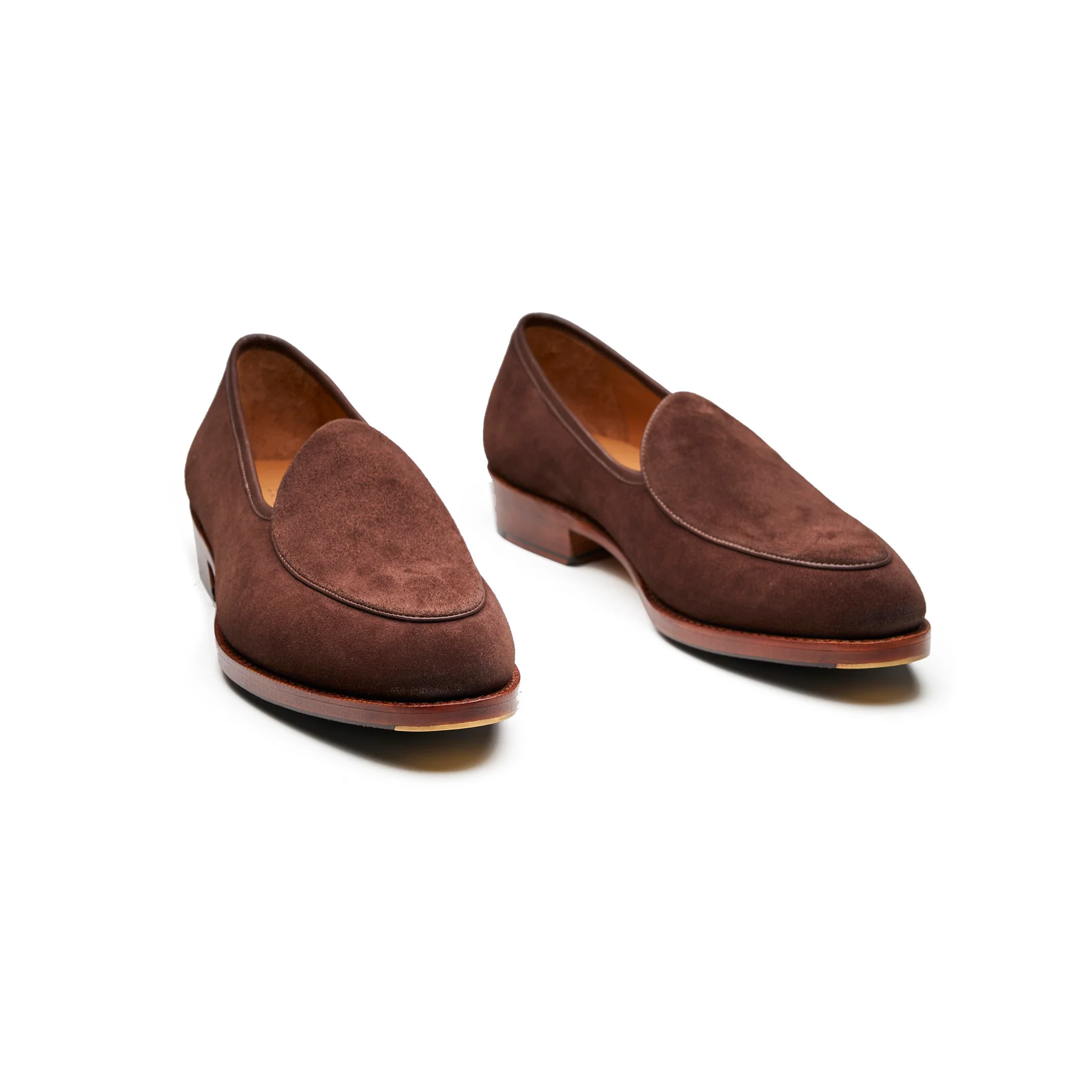 Jules, Belgian Loafer - French Brown Calf Suede | Summer Classis - Image 3