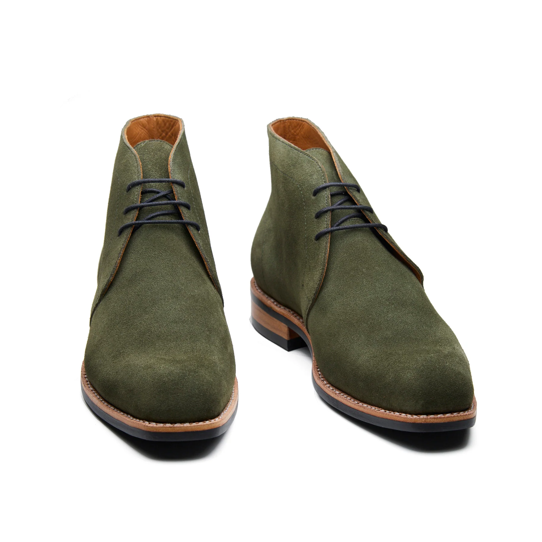 McClure, Chukka Boot - Olive Go Rain Suede | Summer Classics - Image 3