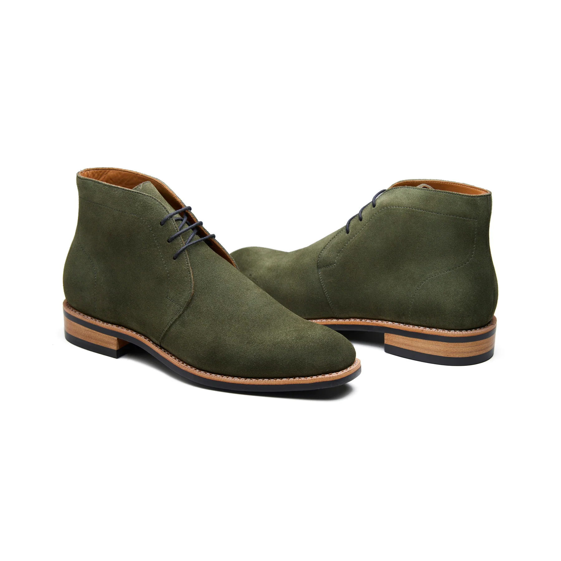 McClure, Chukka Boot - Olive Go Rain Suede | Summer Classics - Image 4