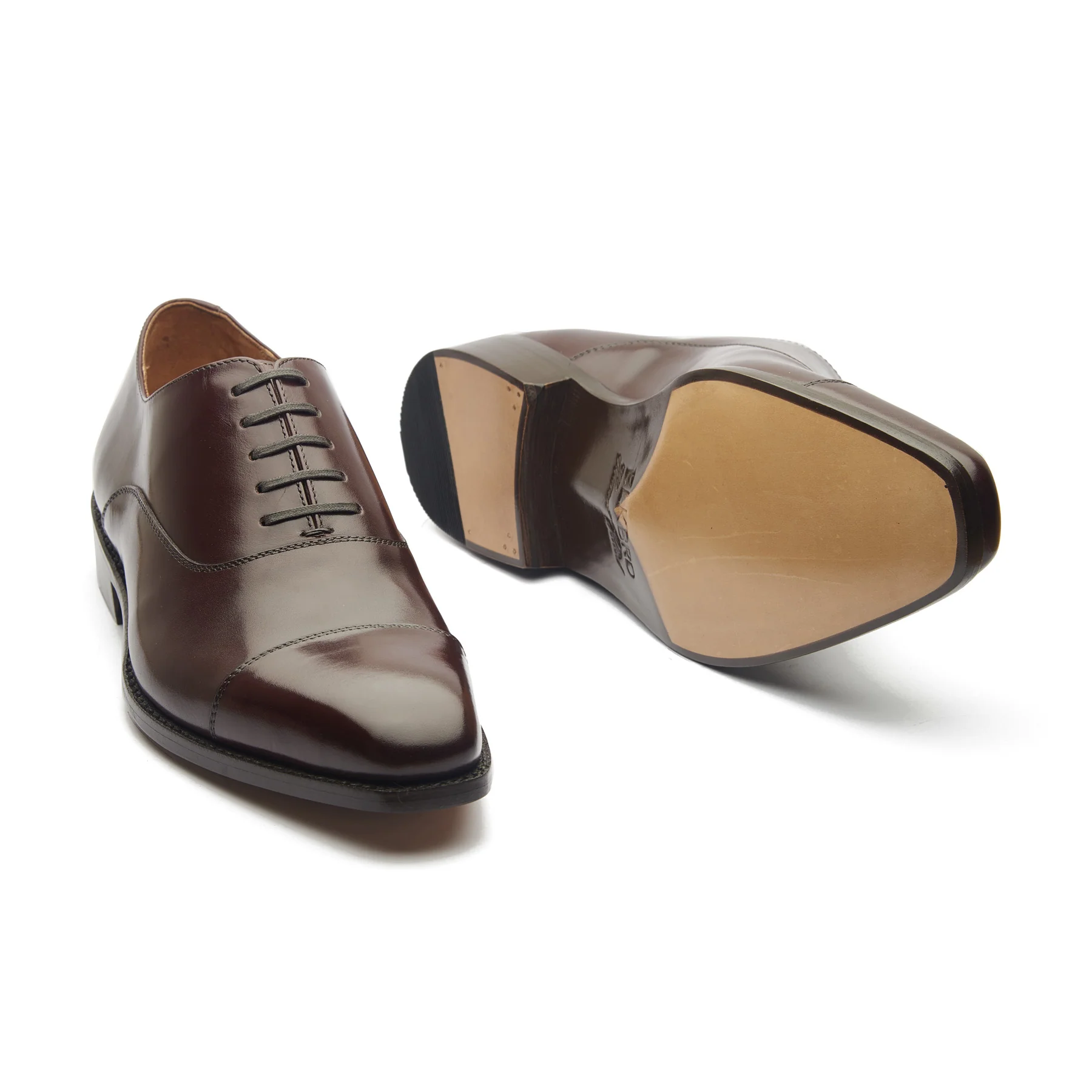 Oscar, Cap-toe Oxford - Rosewood Brown Aniline Calf | Classics - Image 4
