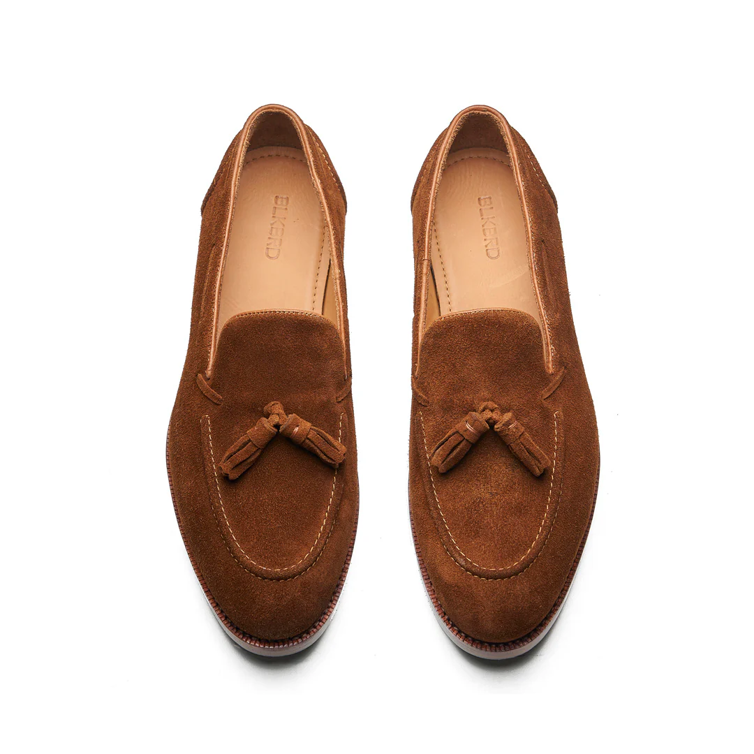 Royce, Tassel Loafer - Castorino French Brown | Hand Welted - Image 2