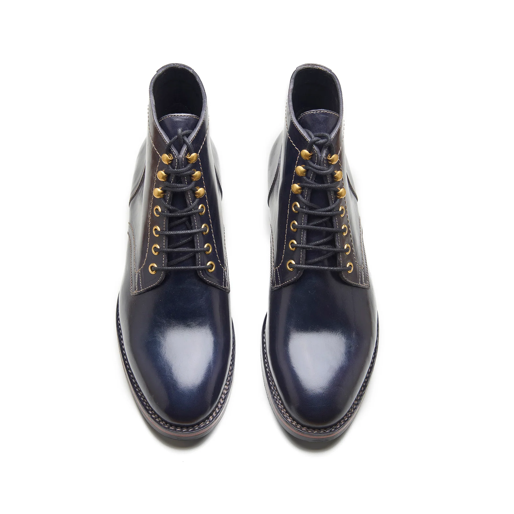 Rudiger, Service Boot - Navy Horserump | Service Boots - Image 2