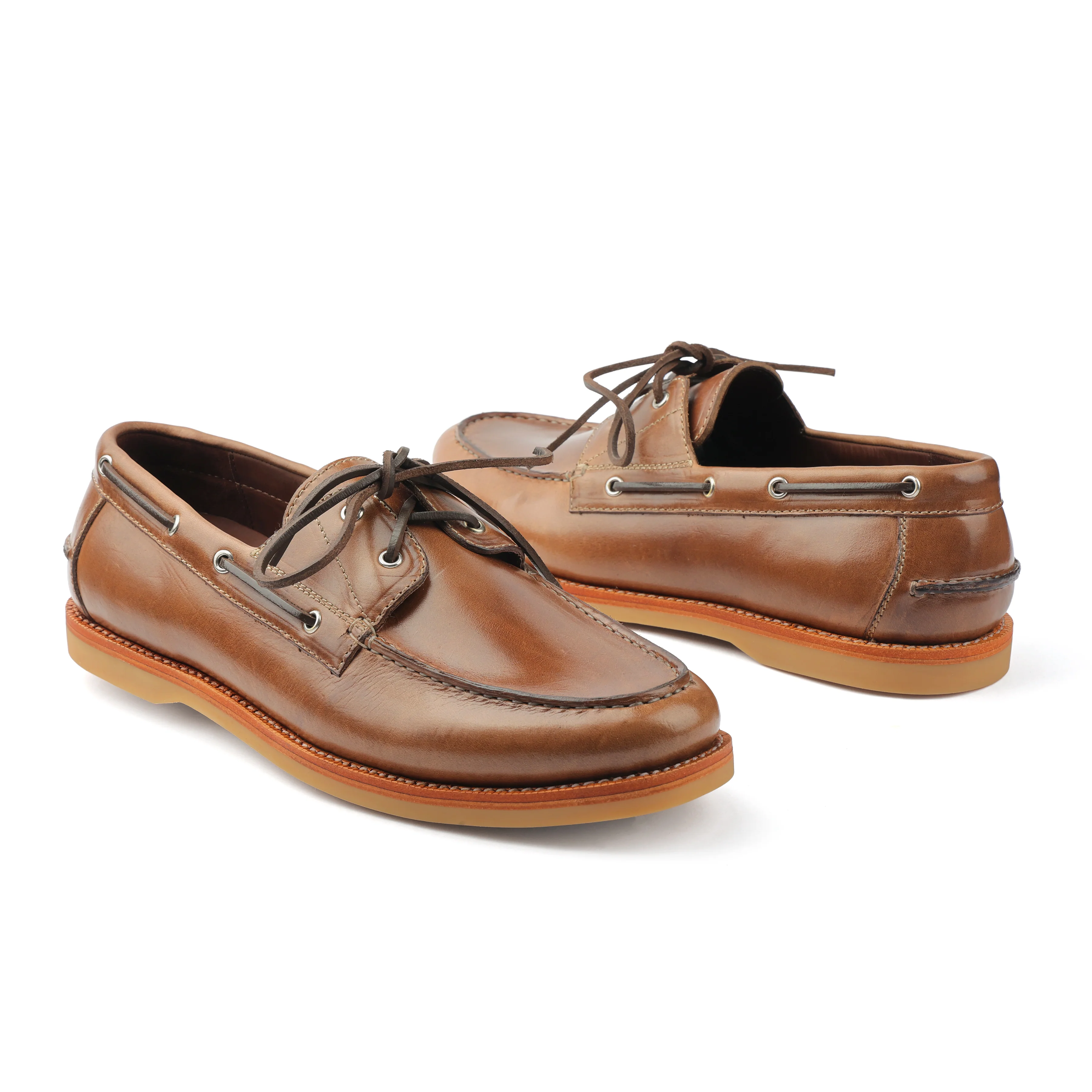 Strider, Boat Shoe - Natural Chromexcel | Classic Casuals - Image 5