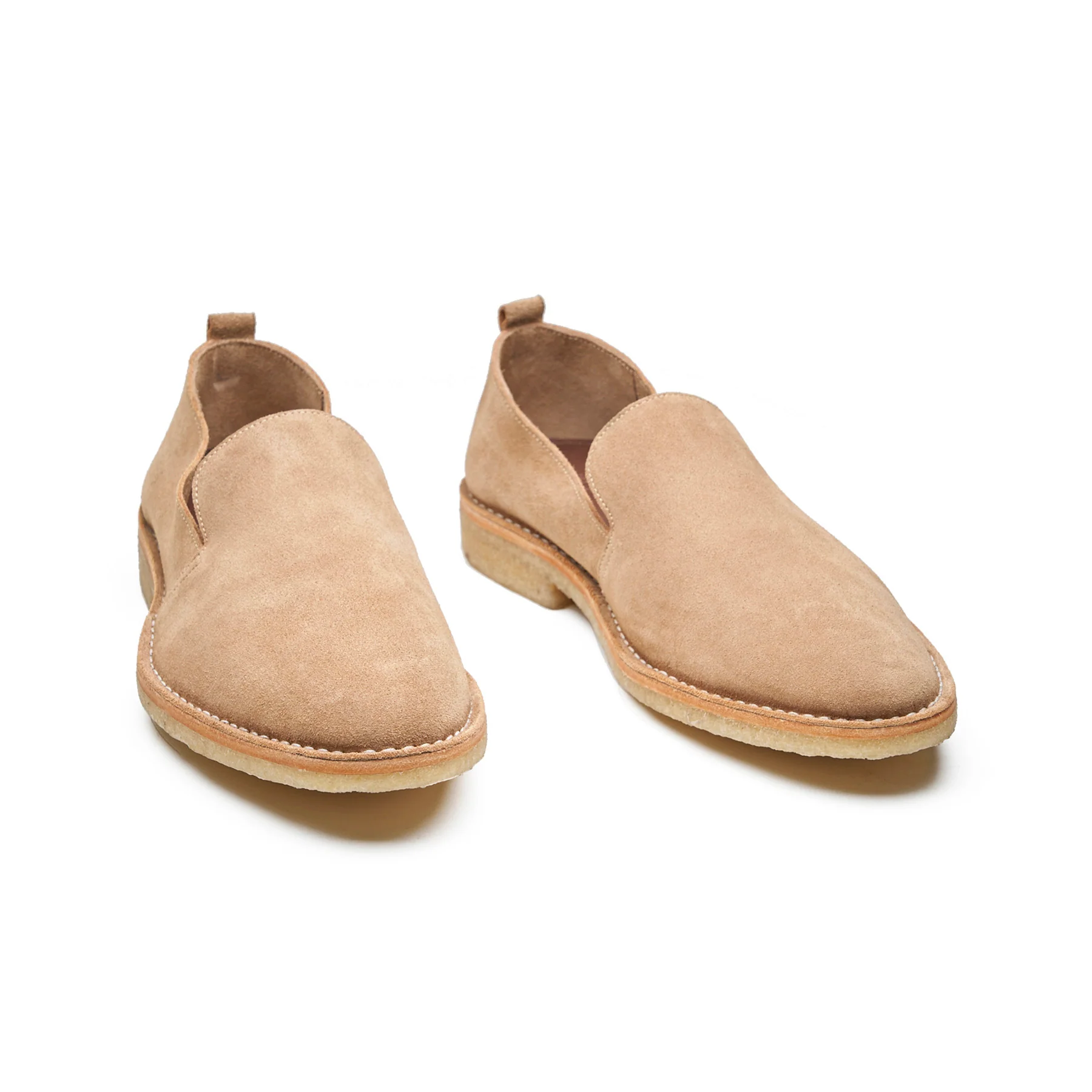 Travers, All in One Slipon - Beige Go Rain Suede | Summer Classics - Image 3