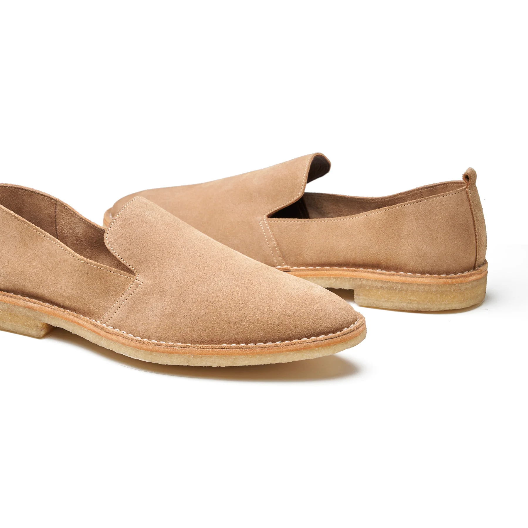Travers, All in One Slipon - Beige Go Rain Suede | Summer Classics - Image 5