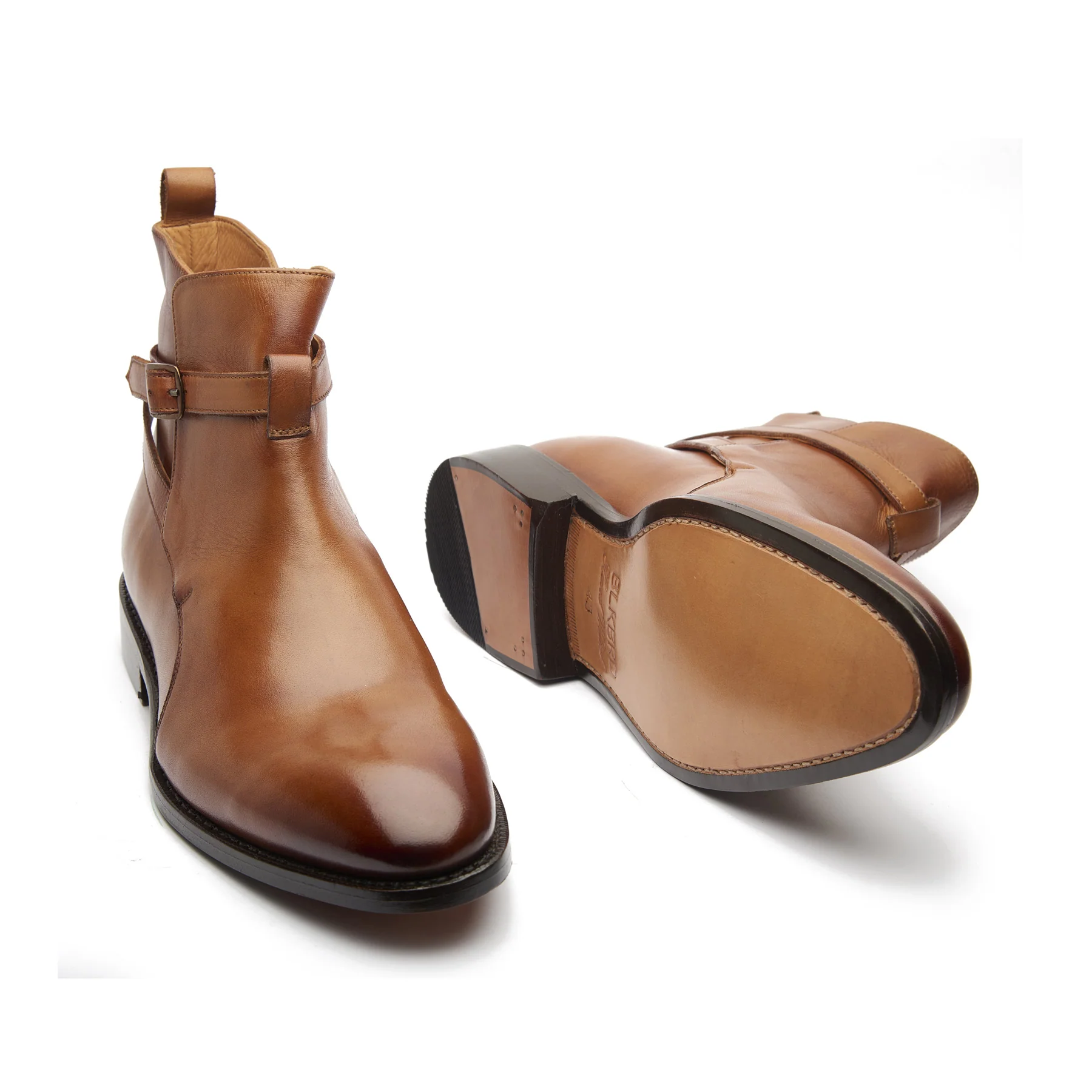 Umaid, Jodhpuri Boot - Tan | Hand Welted | Classics Collection - Image 4