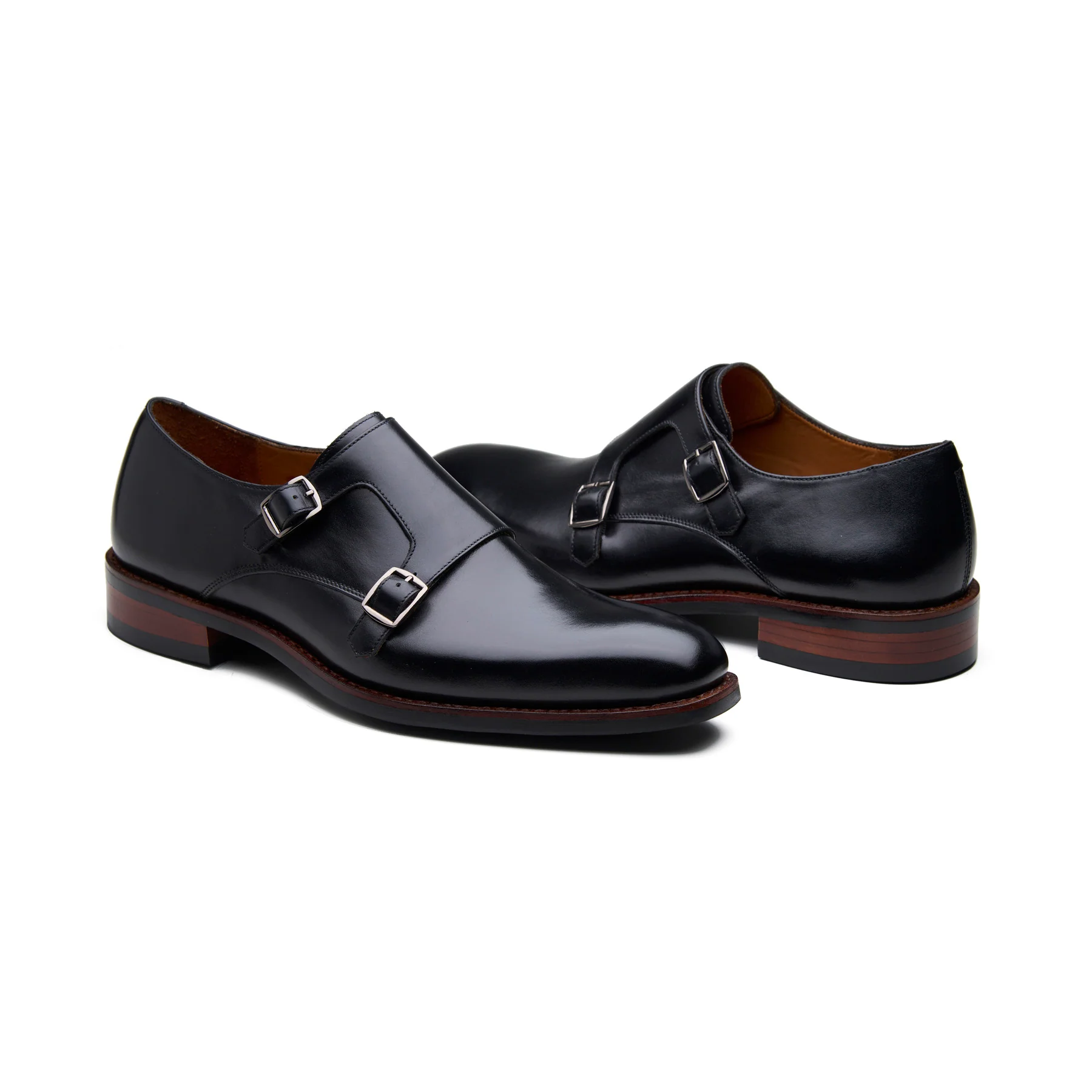 Velar-X, Double Monk Strap - Black Hidro Pullup | New Age - Image 4
