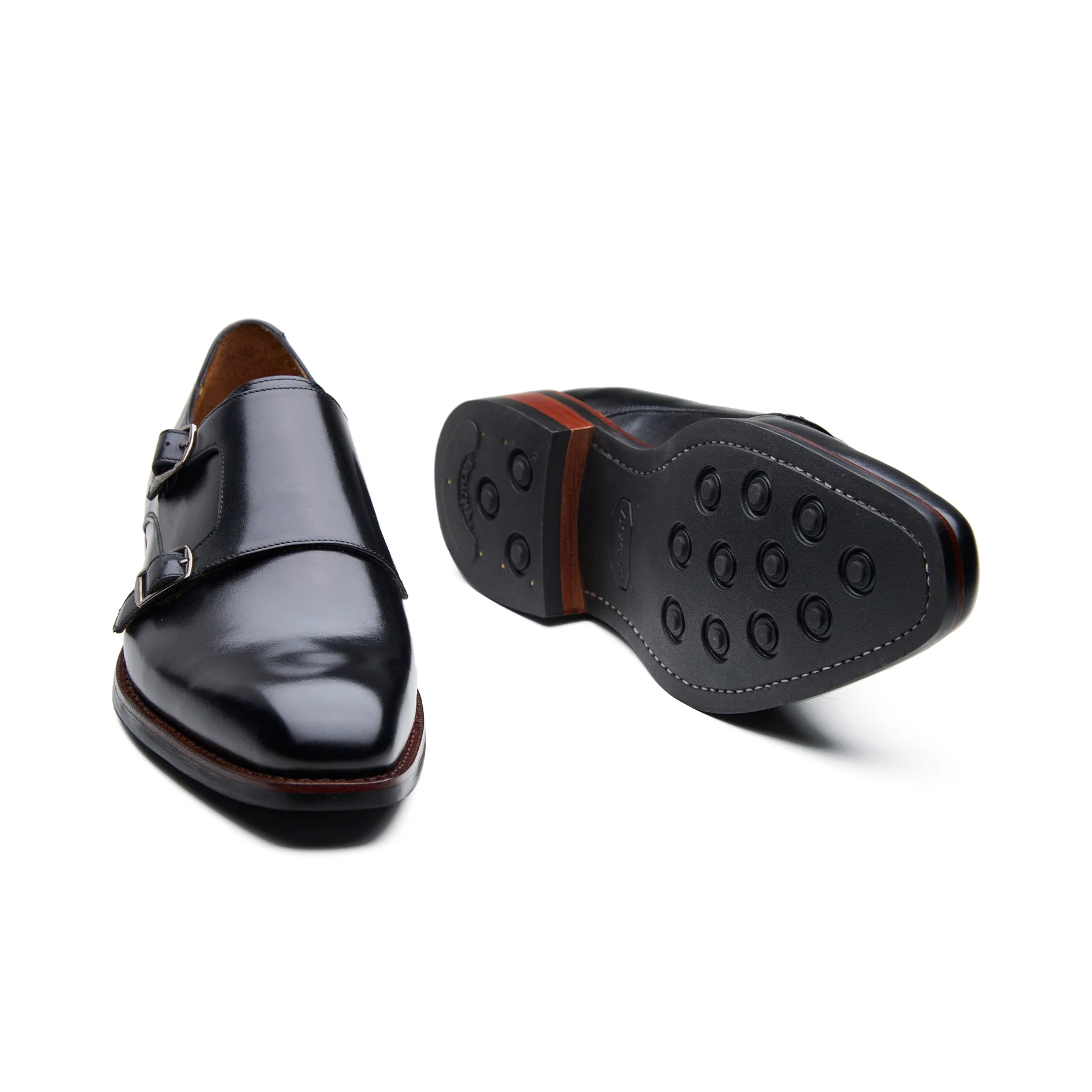Velar-X, Double Monk Strap - Black Hidro Pullup | New Age - Image 5