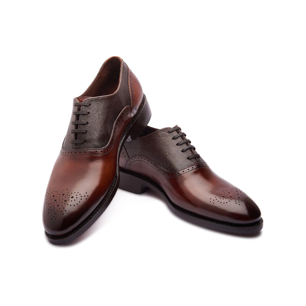 Wenzel, Medallion Oxford - Dark Oak | Hand Welted | Contemporary Classics - Image 4