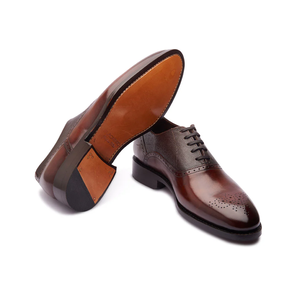 Wenzel, Medallion Oxford - Dark Oak | Hand Welted | Contemporary Classics - Image 5