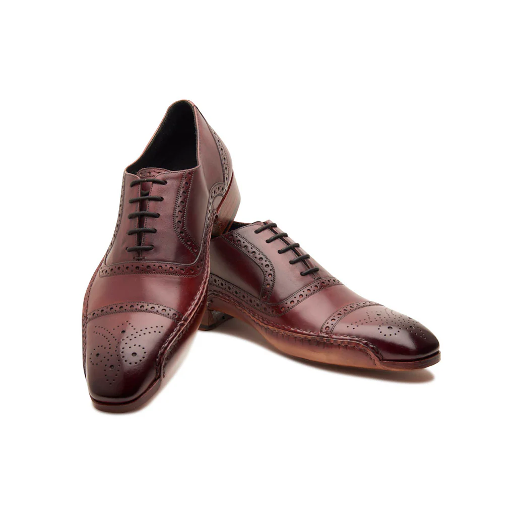 Zanobi, Capatoe Oxford - Bordeaux Patina | Opanka Construction | Contemporary Classics - Image 4